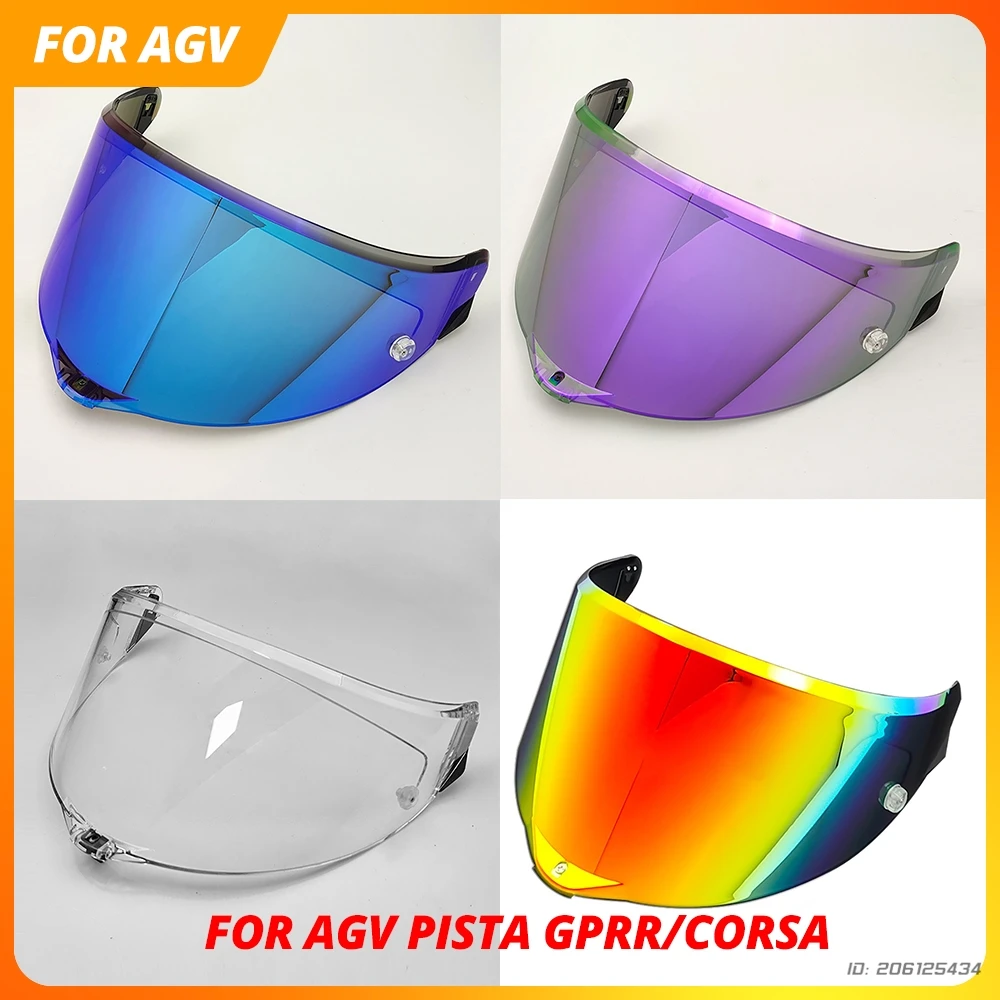 

Для AGV PISTA GPRR/CORSA мотоциклетный шлем щиток мотоциклетный козырек шлем козырьки защита от ультрафиолета пылезащитные аксессуары для мотоциклов