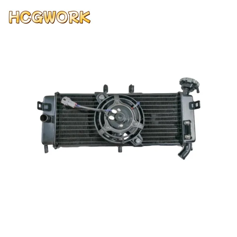 radiator with fan with cap for Zongshen Cyclone RE2 SR250-5