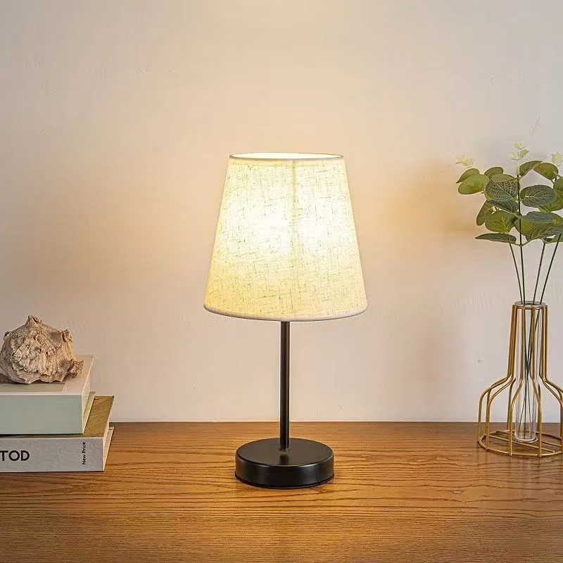 غرفة نوم الجدول مصباح أباجورة الرجعية Led مصباح العناية بالعين ليلة مصباح يعتم مصابيح طاولة مكتبية