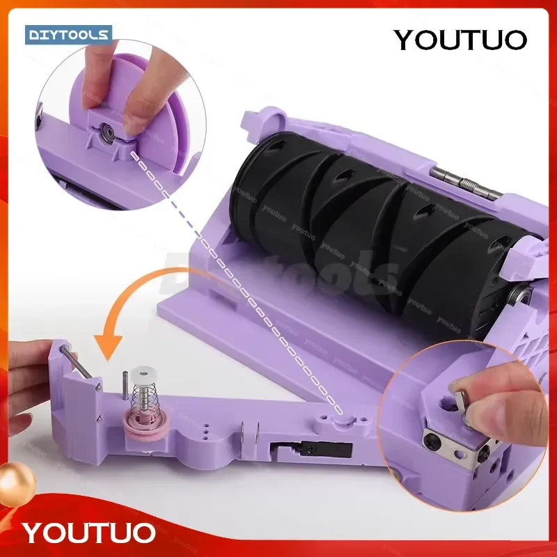 New Electric Yarn Winder Desktop Tool Calculates Length and Weight  Tufting DIY Ideal Gift  Crochet Lover