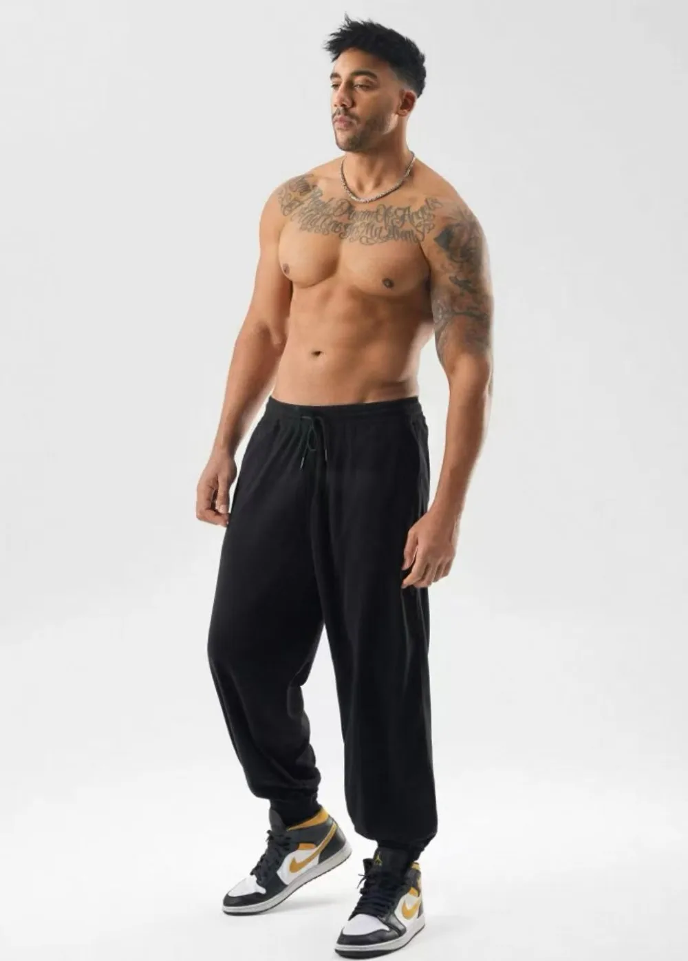 Men's jogging pants baggy pants neutral breathable baggy outdoor pants fashion design jogging pants 2025 new sweatpants