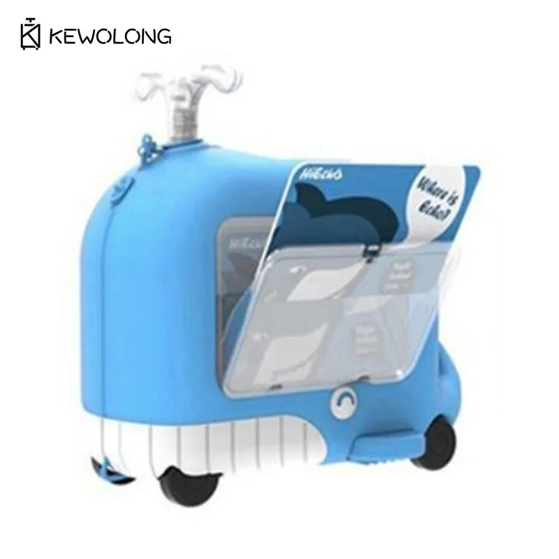 حقيبة ABS للأطفال مع غلاف سميك، سعة كبيرة لحمل الأمتعة مع عجلات ناعمة للسفر والأمومة #1