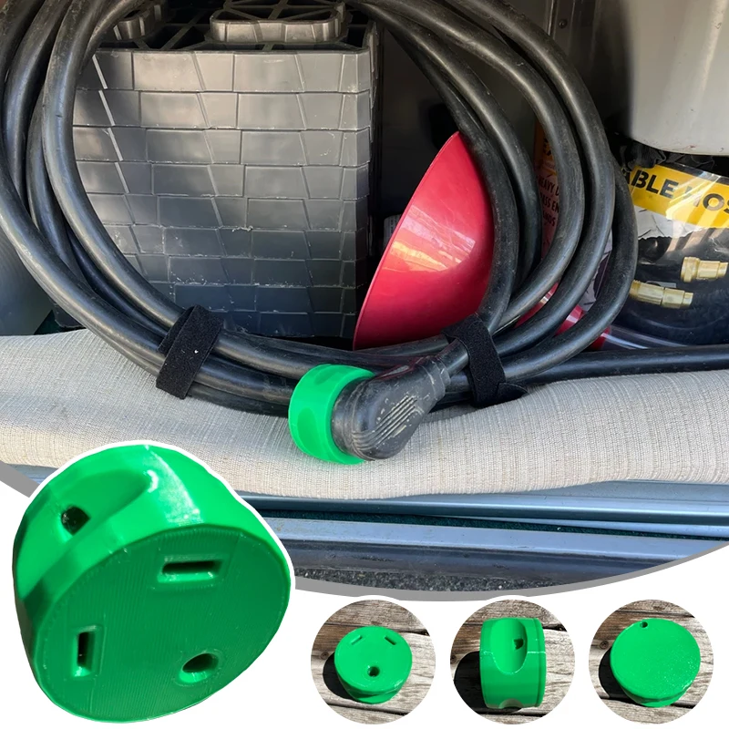

30A Extension Cord Pin Protector Cover Outdoor Camping Protection Cables Adapters Accessories For Caravan Motorhome Camper Van