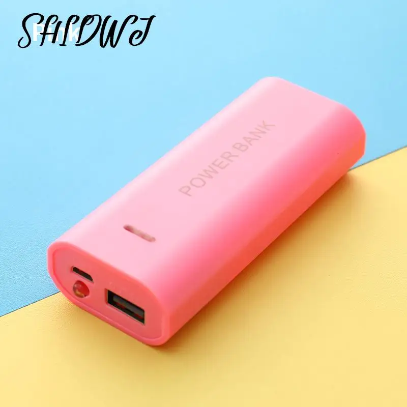 5V 5600mAh 2X 18650 USB Power Bank Battery Charger Case DIY Box For Phone Electronic Charging Not Including Batteries