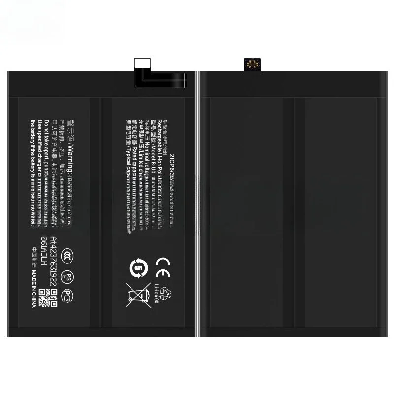 New B-U0 7.78V 5000mAh Mobile Phone Replacement Battery for Vivo X Note Xnote Repair Part Compatible Phone Batteries