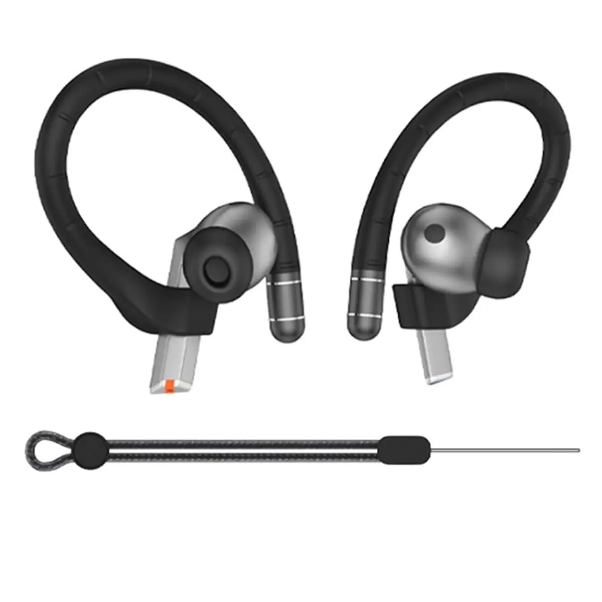 update. Anti-Lost Memory Wire Ear Hooks with Lanyard for Samsung Galaxy Buds 3 Pro/3/3 FE, Secure Sports Holder for Buds Series