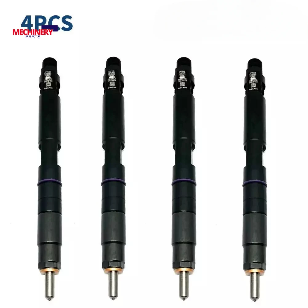 

4PCS Common Rail Diesel Fuel Injector 320-06827 28229876 For JCB Deplhi EJBR05001D Tier Engine Ecomax 444 TCAE-93 Engine 4.4D