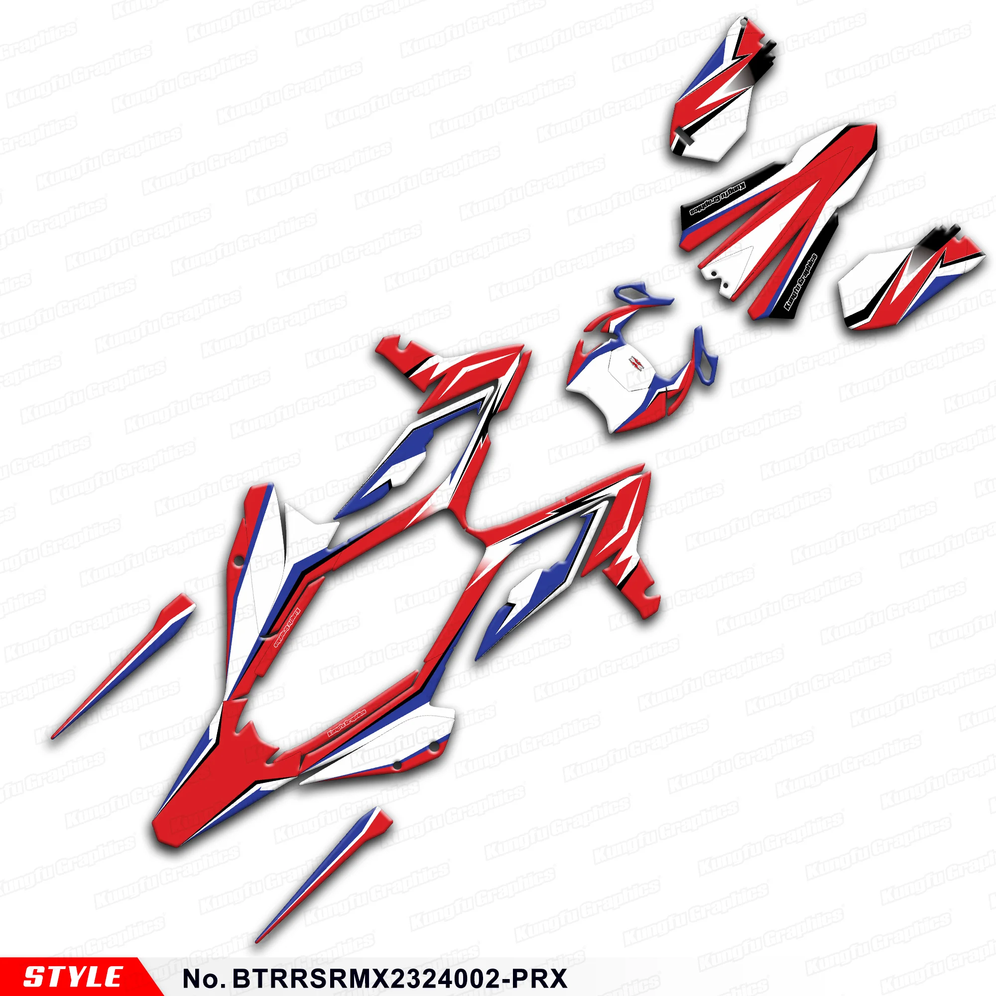 

Наклейки JY RACING MX для мотоциклов BETA RR / RR-S / RX / MX 125-480 2023 2024, обновленный дизайн, BTRRSRMX2324002-PRX