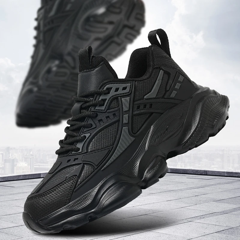Men's racing casual sneakers Four seasons new classic outdoor running shoes breathable lightweight students speed sports shoes