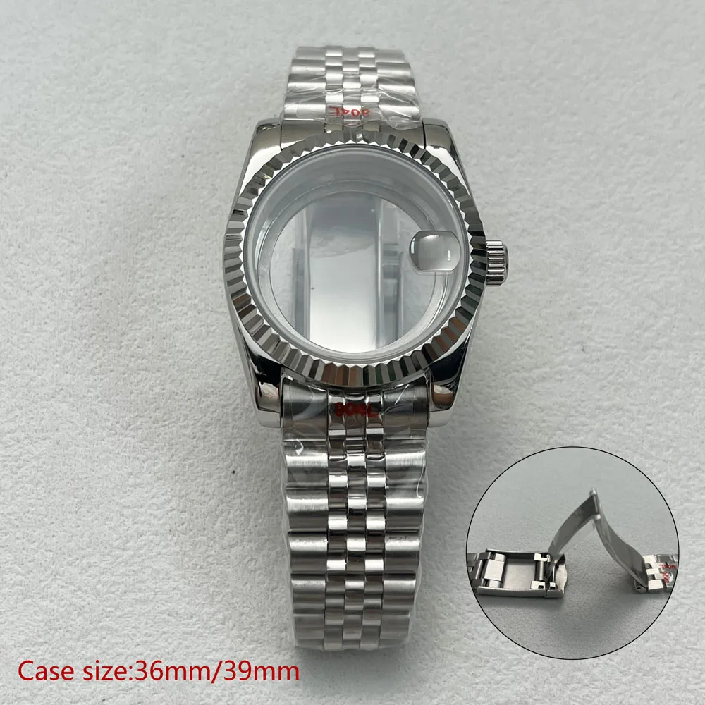 Quadrante NH35 da 28,5 mm verde blu diamante artificiale quadrante arabo Lancette arcobaleno per orologi con movimento automatico NH35 logo personalizzato