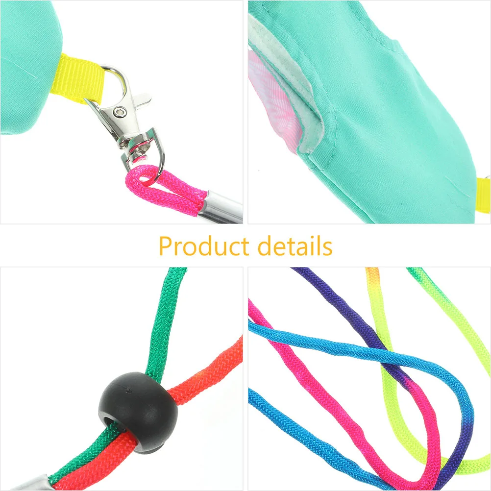 

NOLITOY Parrot Flying Diaper Set with Leash Flight Suit for Cockatiel Small Bird Pet Supplies