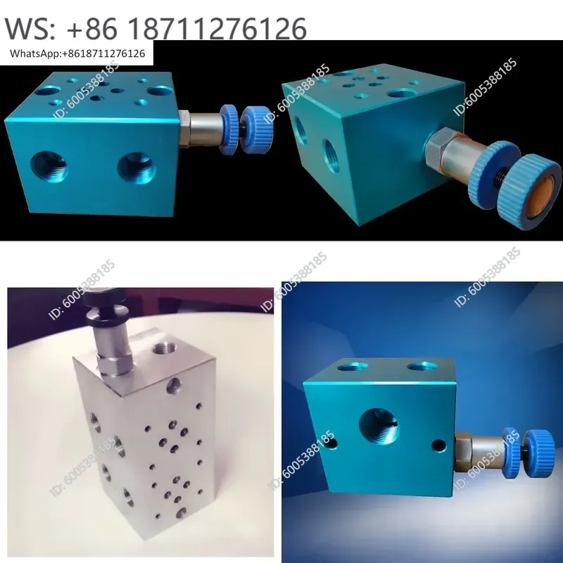 1PCS Brick and mortar stores simultaneous sales 021WCRV082 cartridge relief valve hydraulic oil block