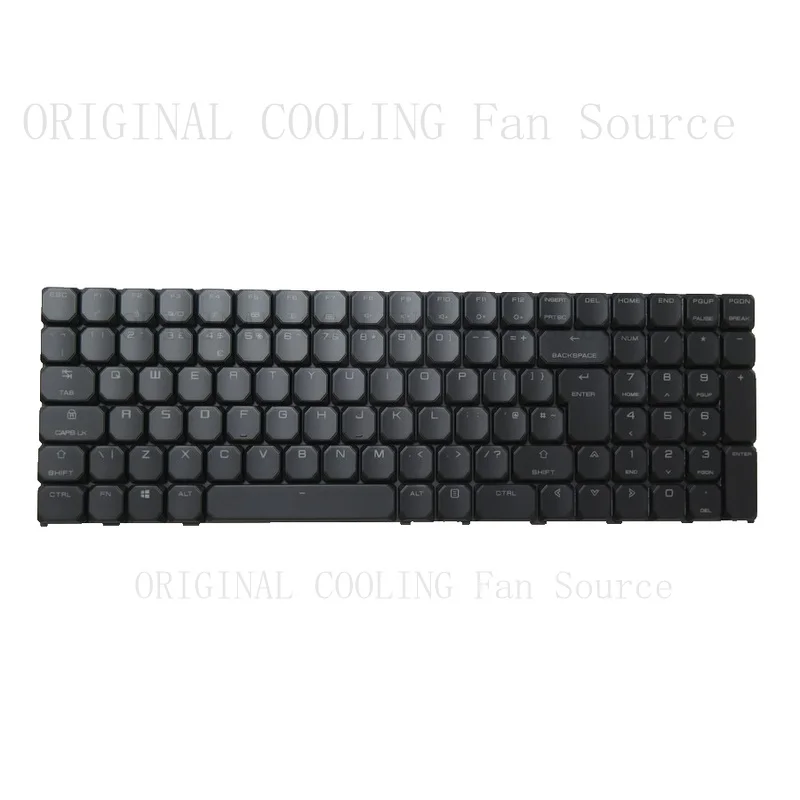 R+  Laptop Keyboard For Tongfang GK7CP0S United Kingdom UK/GB Backlit Black No Frame