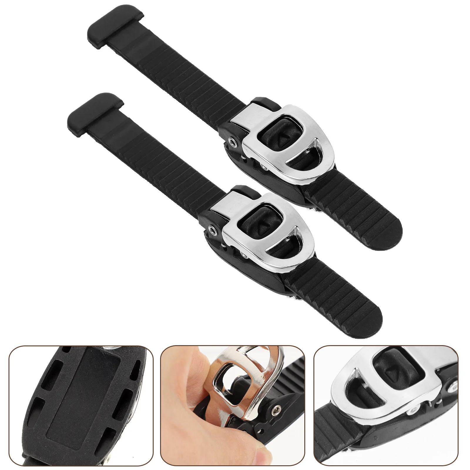 

2Pcs Roller Skate Buckle Straps Adjustable Replacement Fixing Tool Durable Roller Skates Shoe Supplies Kit Skate Buckle Strap