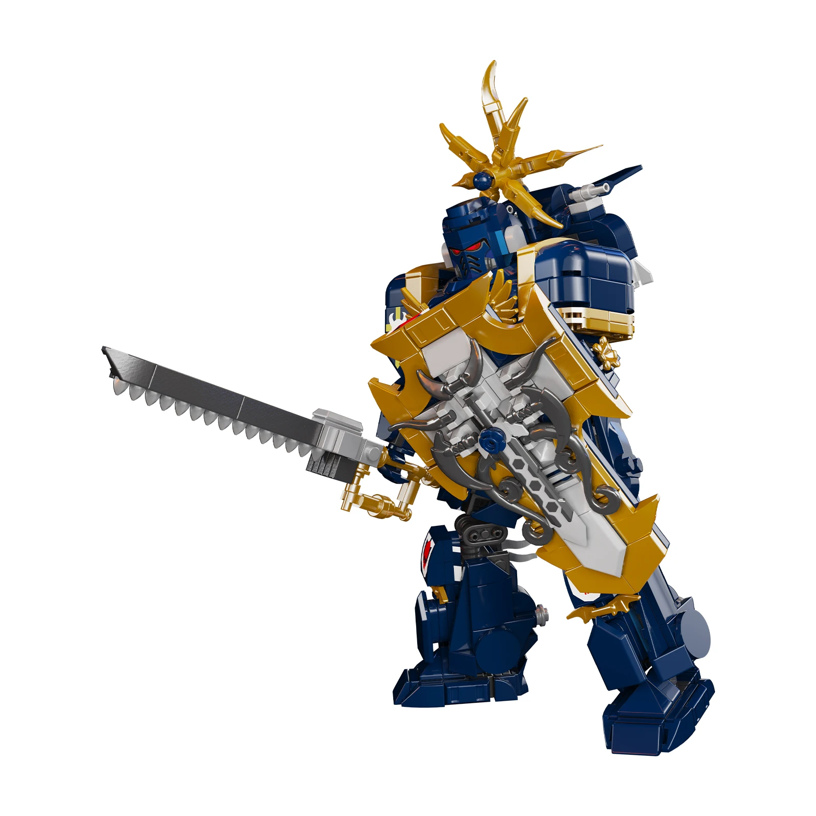 1002 الثقيلة درع المحارب 603 قطعة تمثال فارس جاهز للمعركة مع أسلحة قابلة للتبديل لتقوم بها بنفسك مجموعة التجميع لعبة