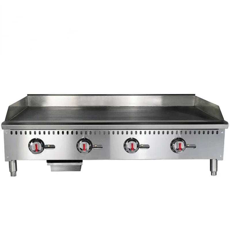 

ETL Certificate Commercial Cooking Equipment 48" Gas Countertop Griddle with Thermostatic Controls