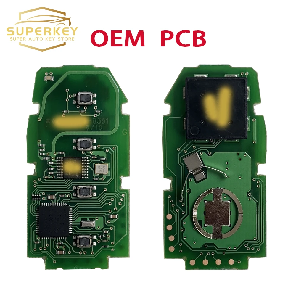 SUPERKEY OEM For 2018 2019 2020 2021 Toyota RAV4 Smart Key For USA Brazil Market 8990H-0R030 HYQ14FBC 312/314 MHZ 8A Chip P4=AA