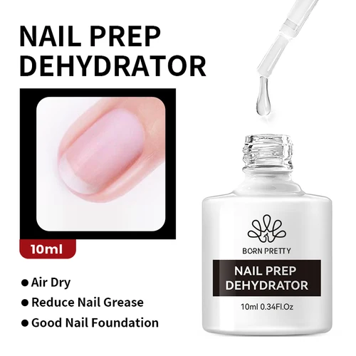 Imagen 2 del producto BORN PRETTY Deshidratador de preparación de uñas Sin ácido Deshidratar uñas secas naturales Unión Puntas de uñas suaves Gel Gel funcional para uñas