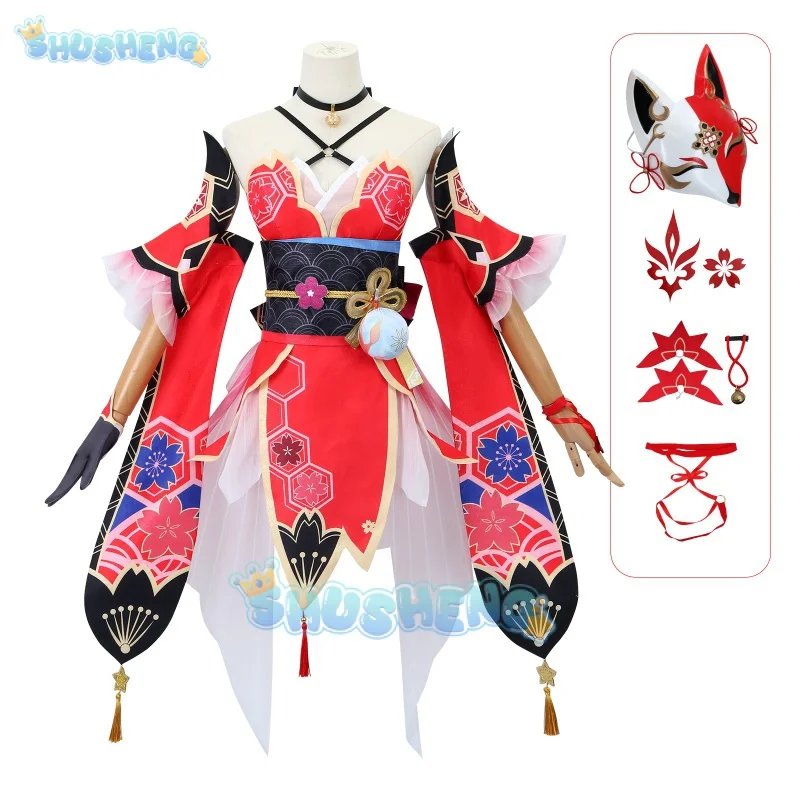 Honkai: Star Rail Cos Sparkle Cosplay conjunto completo de disfraces de juego de anime para mujer