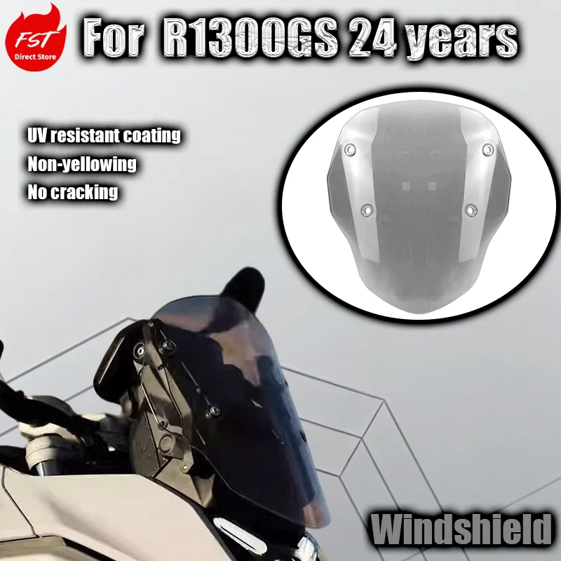 

For R1300GS front windshield modification motorcycle fairing windshield windproof accessories 24
