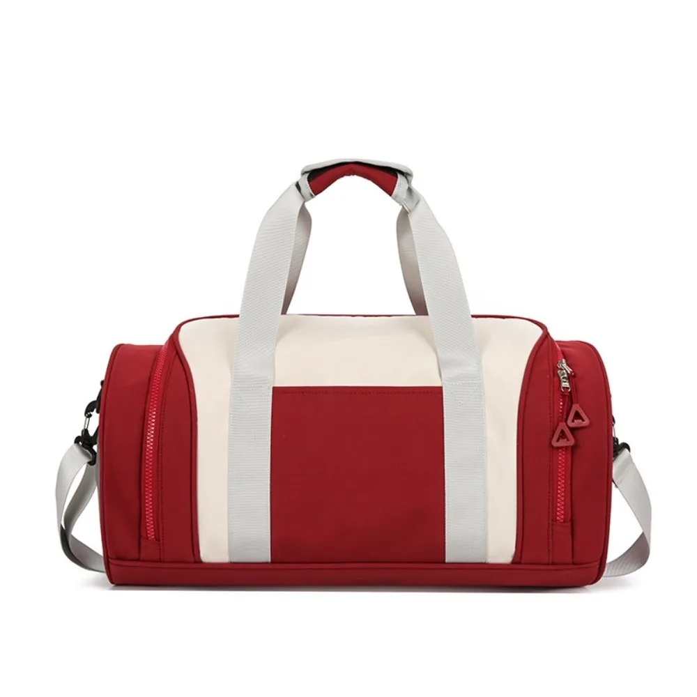 

Simple Large Capacity Travel Bag Lightweight Gym Sports Fitness Bag Oxford Cloth Waterproof Duffle Bag Mountaineering