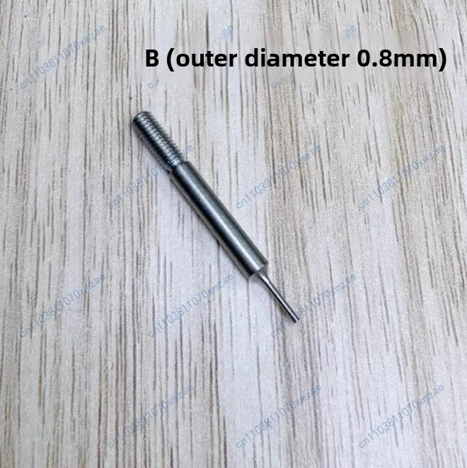 316L الفولاذ المقاوم للصدأ قطع الغيار نصائح دبابيس لأداة شريط الربيع بيرجون 6767-F ، 7767 1.0 مللي متر 0.8 مللي متر 3 مللي متر