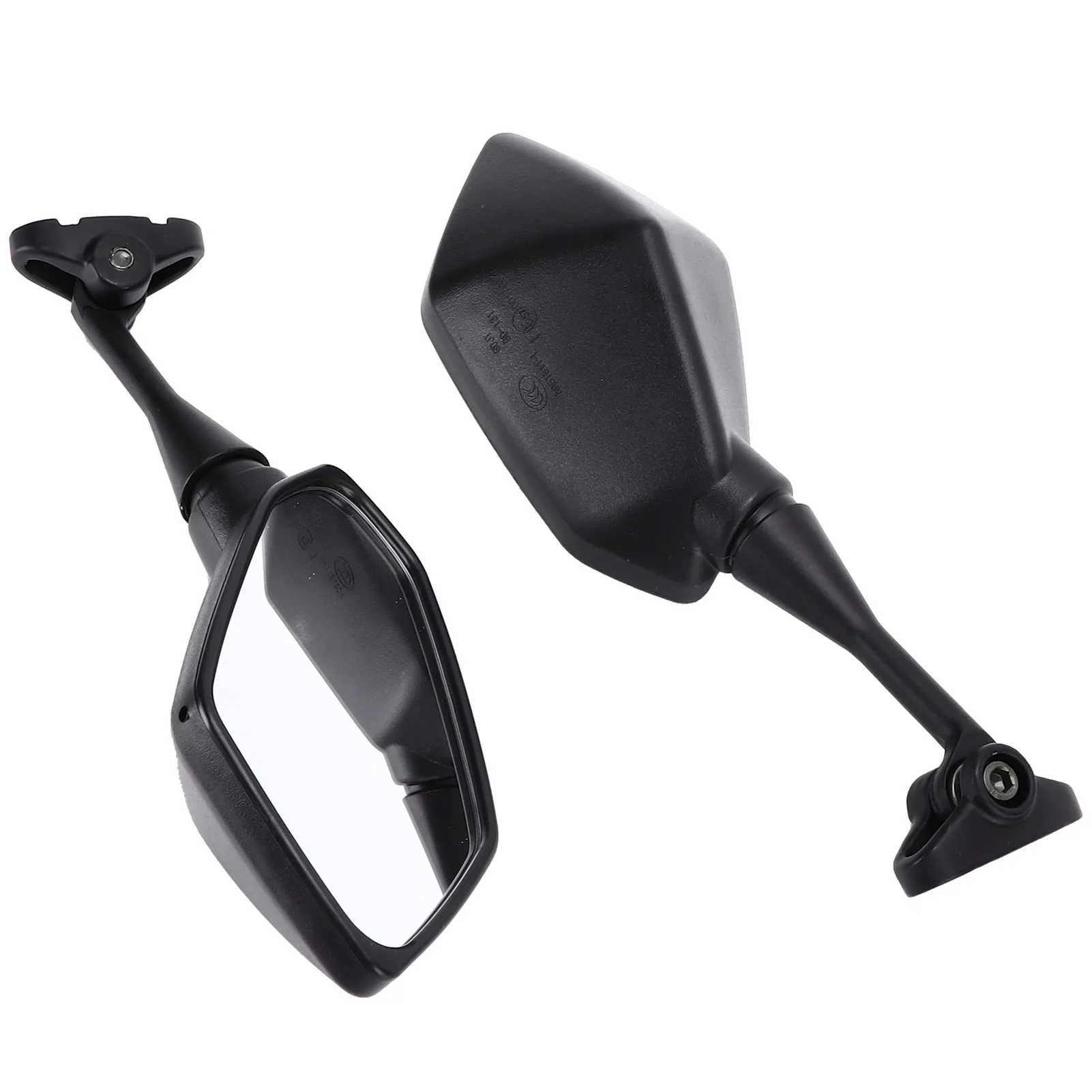 Pair Motorcycle Rearview Mirrors Left Right Replacement for CBR600RR CBR600 F4 F4I CBR1000RR CBR250R Motorbike Rearview Mirror view 5