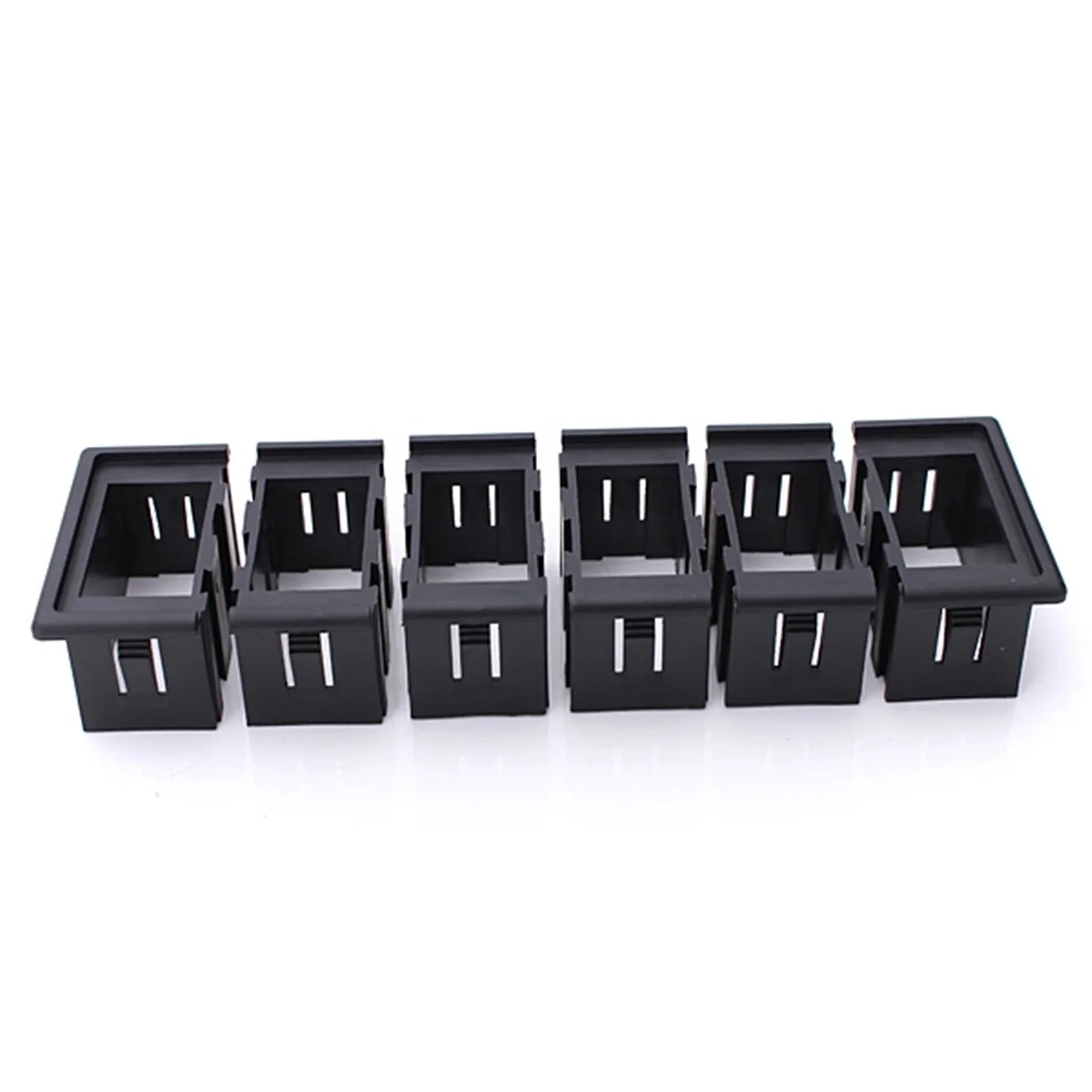 Auto Rocker Switch Boat Panel Parts Clip Housing Interior Patrol Plastic Accessories Black New Useful Practical