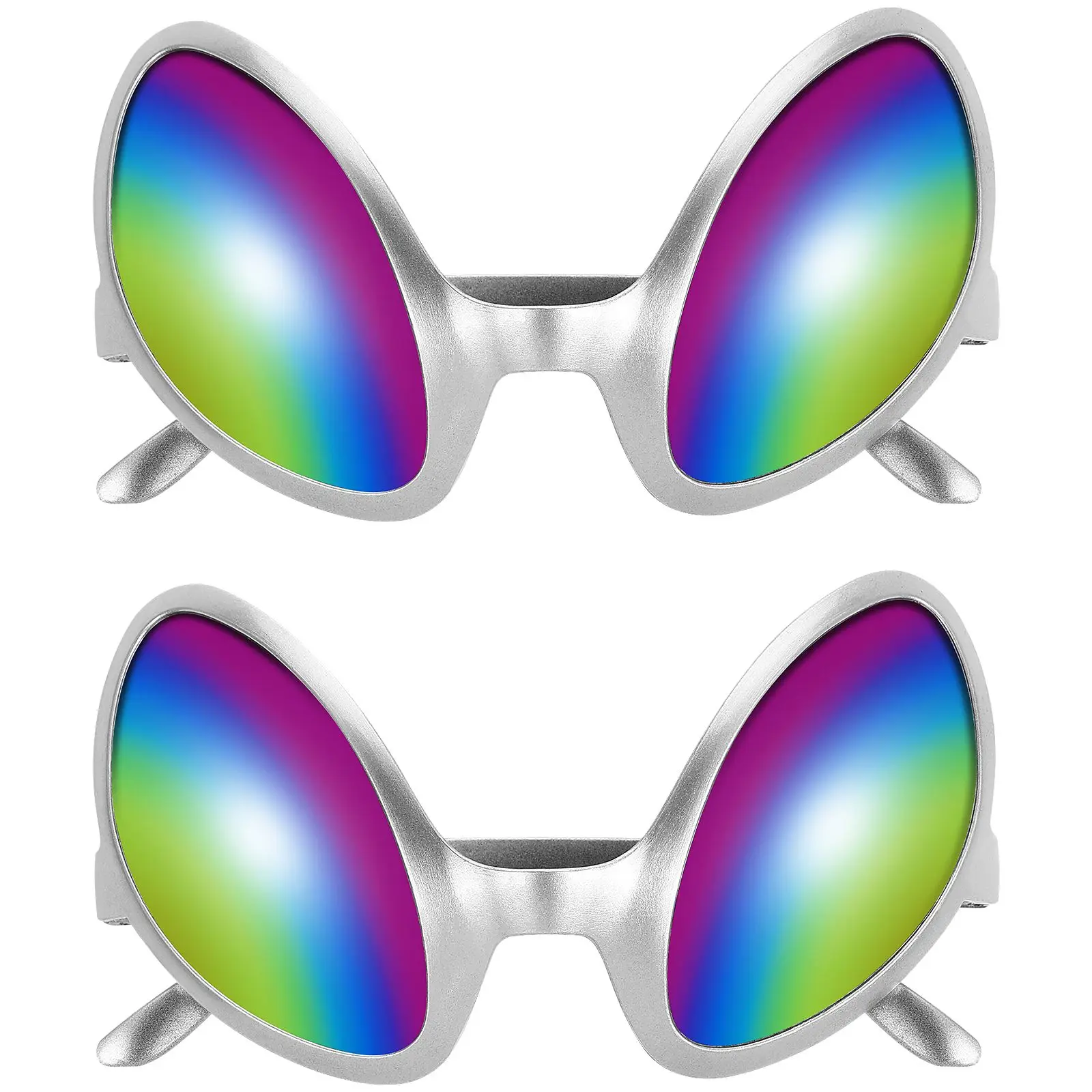 

Funny Party Glasses for Men Alien Accessories Props Women Miss Weird Halloween Costumes Adults