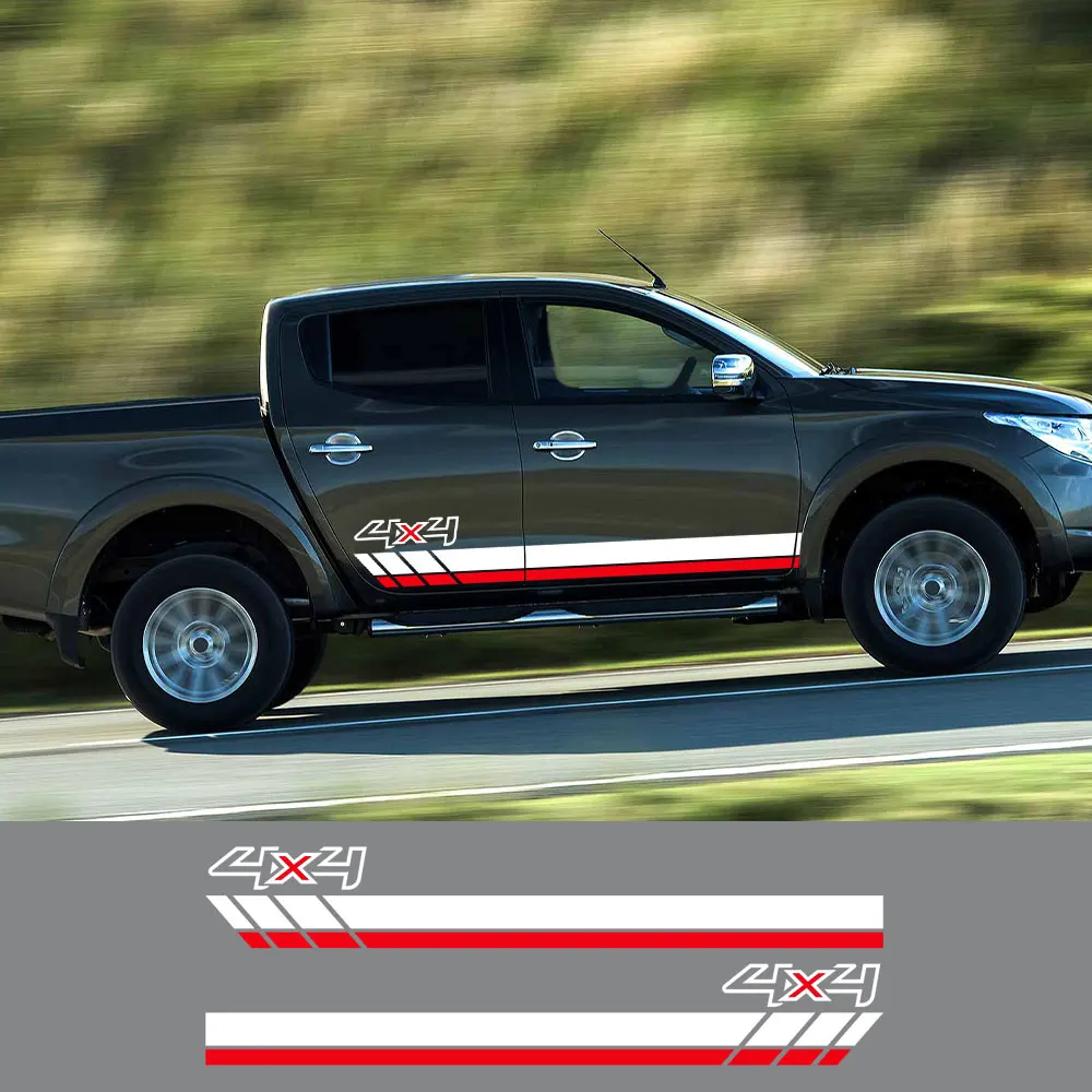 

Car Stickers For Ford F150 Mitsubishi L200 Toyota Hilux Isuzu Dmax Nissan Navara Pickup Truck Decal Auto Decoration Accessories