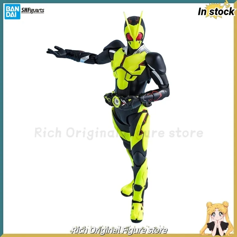 

【In Stock】Original BANDAI S.H.F Kamen Rider Zero-One High Leap Flying Locust Anime Figure Model