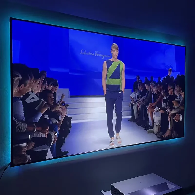 

Светодиодная лента DIY RGB, меняющая цвет, с самоклеящейся лентой, подсветкой для экрана проектора, украшения дома, разные размеры