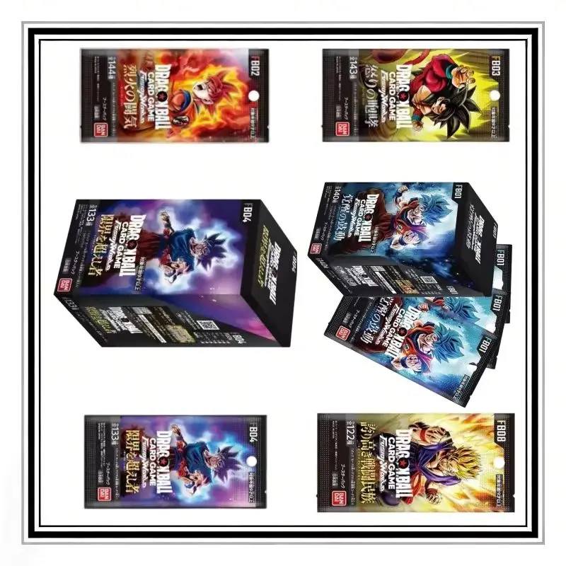 

Коллекционная карточная игра TCG Bandai Dragon Ball: Японское издание FB01 Пробуждение и Возбуждение, FB02 Пакет дополнительных карт «Огненный бой»