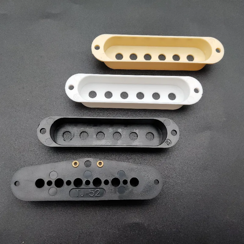 ST Electric Guitar DIY Parts Kits for Making Guitar Pickup Single Coil Pickup Bobbin/Cover/Ceramic Bar/Cable/Pole Mutil Color