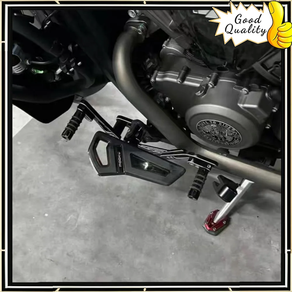 

For Benda ROCK250 Napoleon BOB 500 Dark Flag 500 Chinchilla 300 modified front and rear step on the gear lever and shift lever