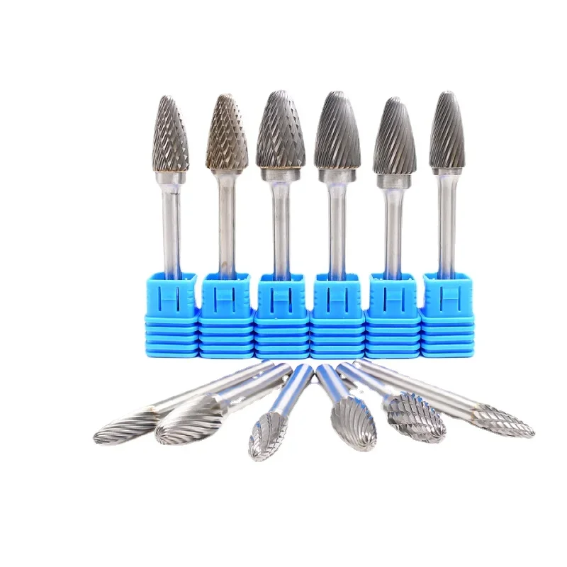 

1Pcs, FX Type Head Tools, Tungsten Carbide Rotary File, Drill Milling Carving Bits Tools, Point Burr Die Grinder, Abrasive