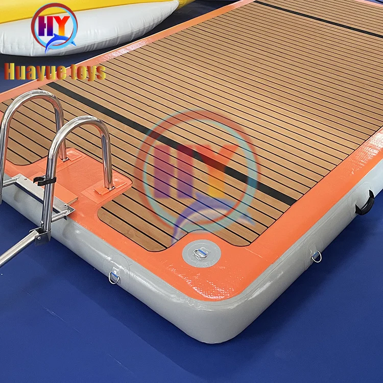 EVA Water Air Mattress Plank Ramp Teak Foam Ladder Boats Pools Docks Floating Portable Inflatable Dog Boat Ramp Ladder