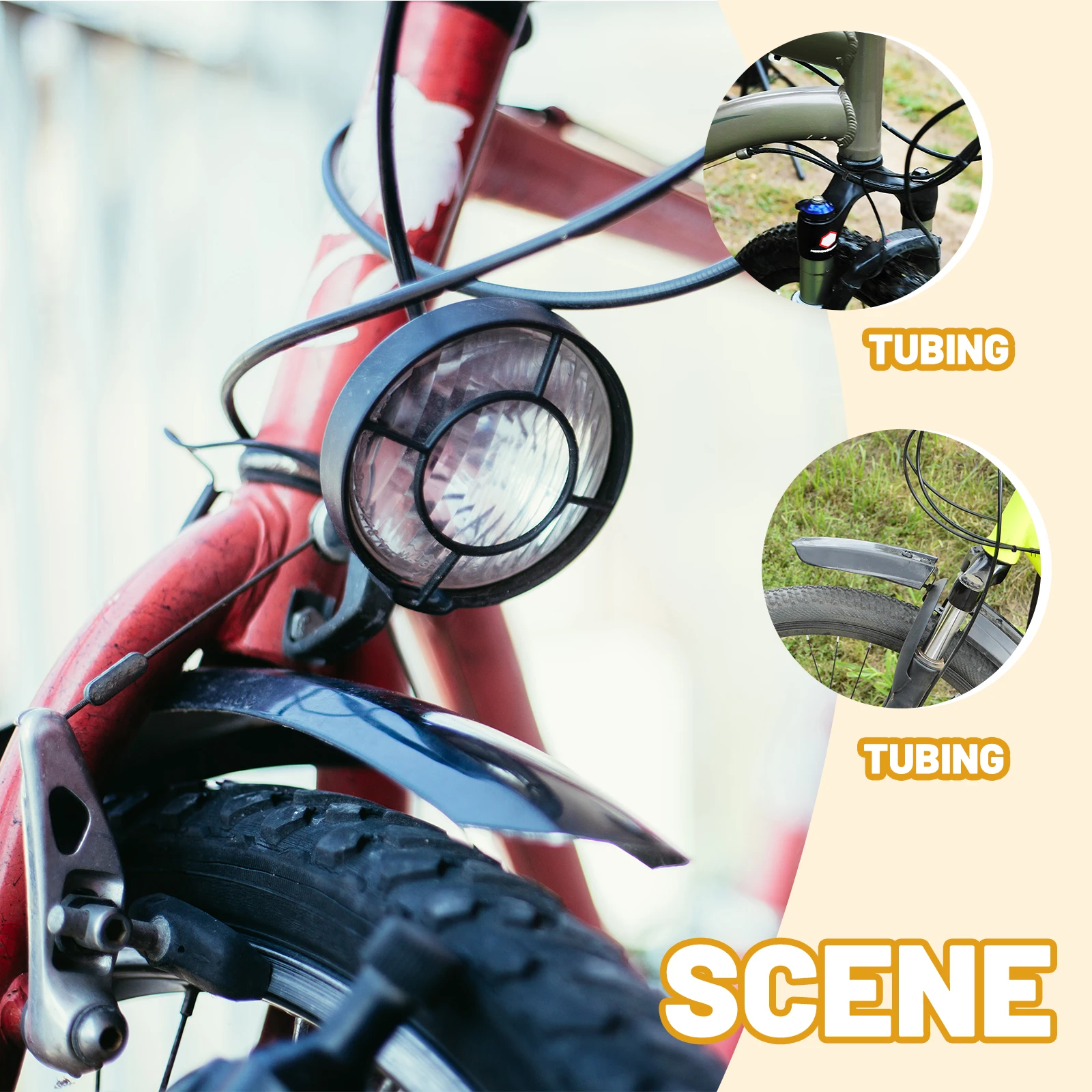 

40pcs Brake Bike Tube Guide Housing Hose Guide Alloy Cable Buckle Derailleur Shifter Housing Clip Road Bicycle Cable