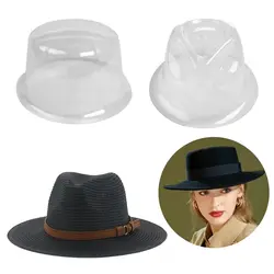 PVC Hat Holder New Transparent 54cm/57cm/59cm Display Case Storage Box Anti Pressure Hat Support Travel