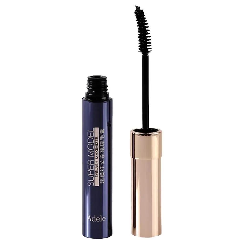 เครื่องสำอางมาสคาร่าสีดำกันน้ำธรรมชาติยาวขึ้นหนาการแต่งหน้าขนตาปลอม