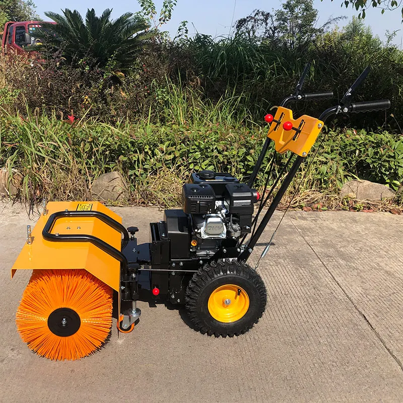 

Small Engine Hand-push Type Multi-functional Snow Plow Snow Blower With Gear Sweeper 80kg 1 Year Warranty