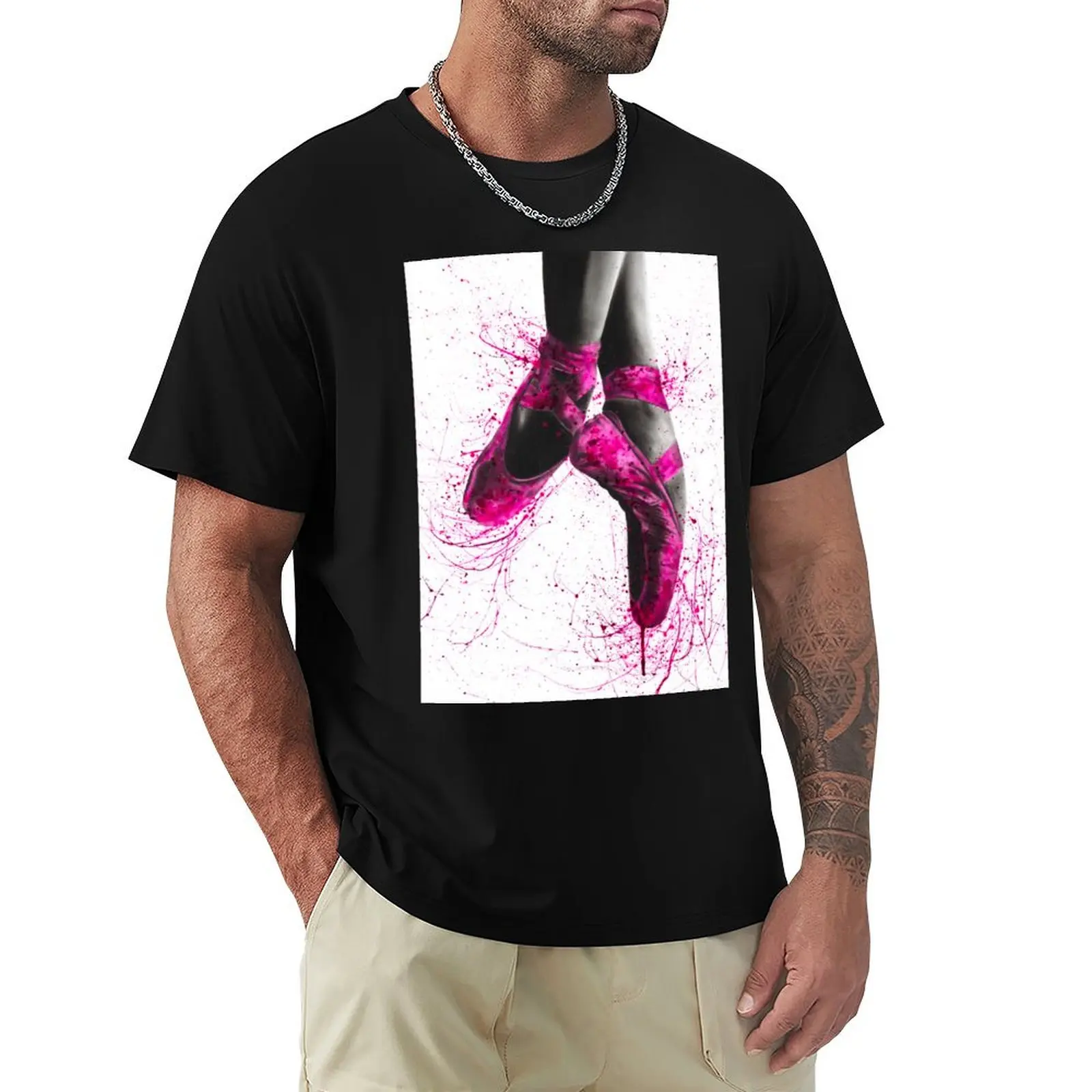 

Ballet Shoes T-Shirt Work Utility Short Sleeve Shirt