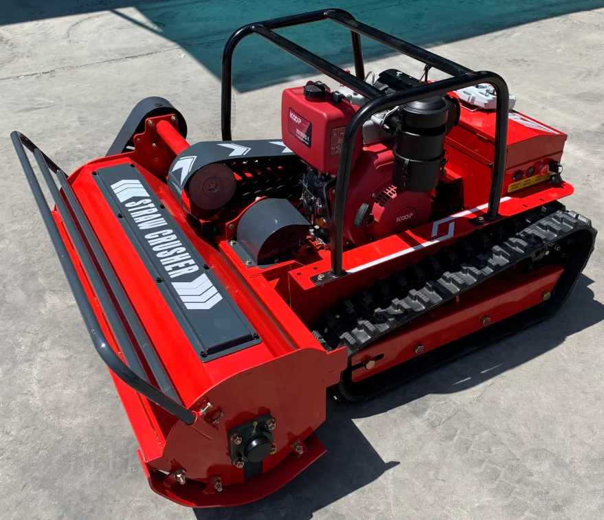 

Remote Control Lawn Mower RC Crawler All Terrain Slope Mowing Machine