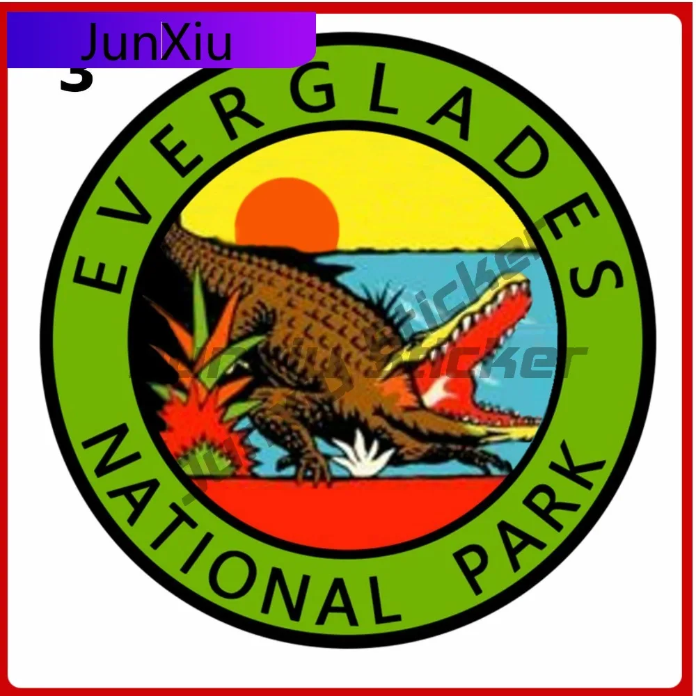 

Everglades National Park Truck Graphics Sticker Decal Souvenir Trendy Waterproof Vinyl Accessory Car Laptop Window Bump
