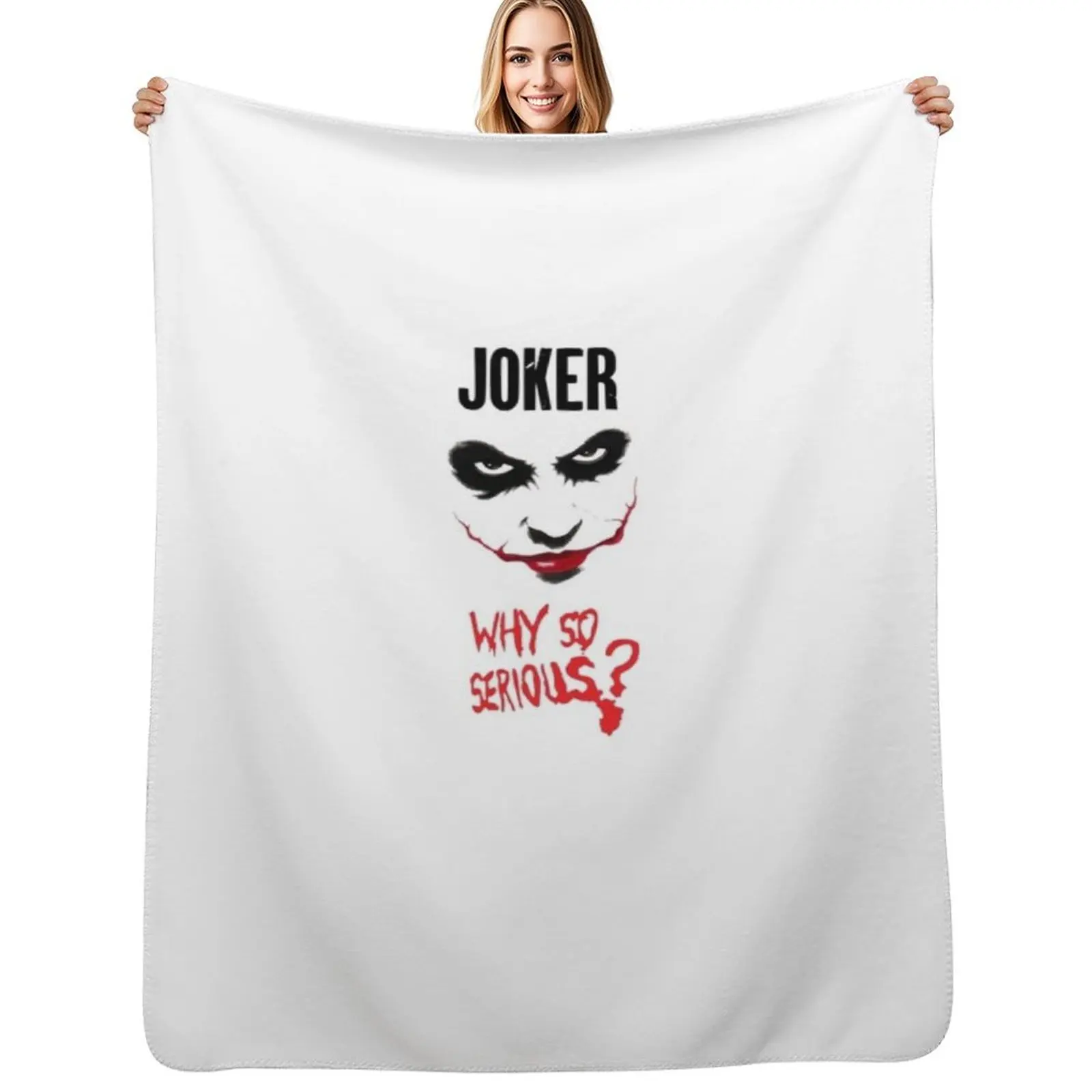 

Joker design Throw Blanket Kid'S Furry Flannels Luxury St Blankets