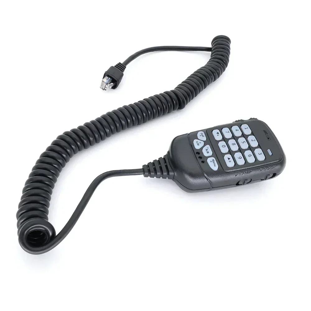 New Dual PTT Microphone fit for  Mobile Radio VV-898S VV-998 VV-898SP Walkie Talkie