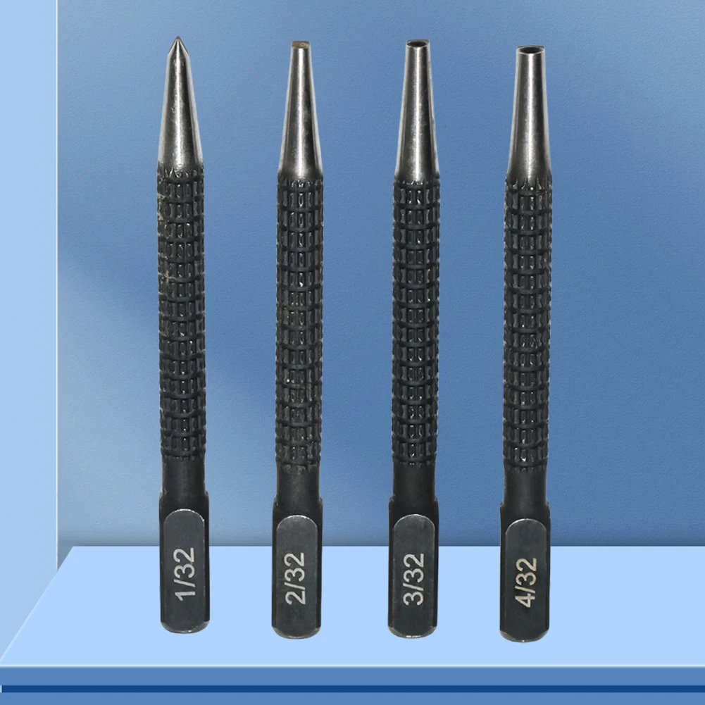 Zestaw do wykrawania otworów ze stali stopowej, uniwersalny przyrząd do wykrawania otworów i punktowania, pozycjonujący do plastiku, drewna i metalu.