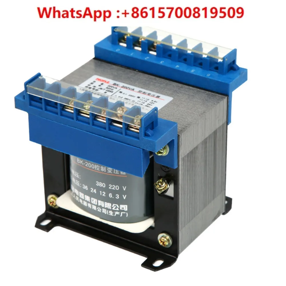 People's Electric Appliances single-phase isolation control transformer BK100/200W machine tool 380V to 220/36/24/110V