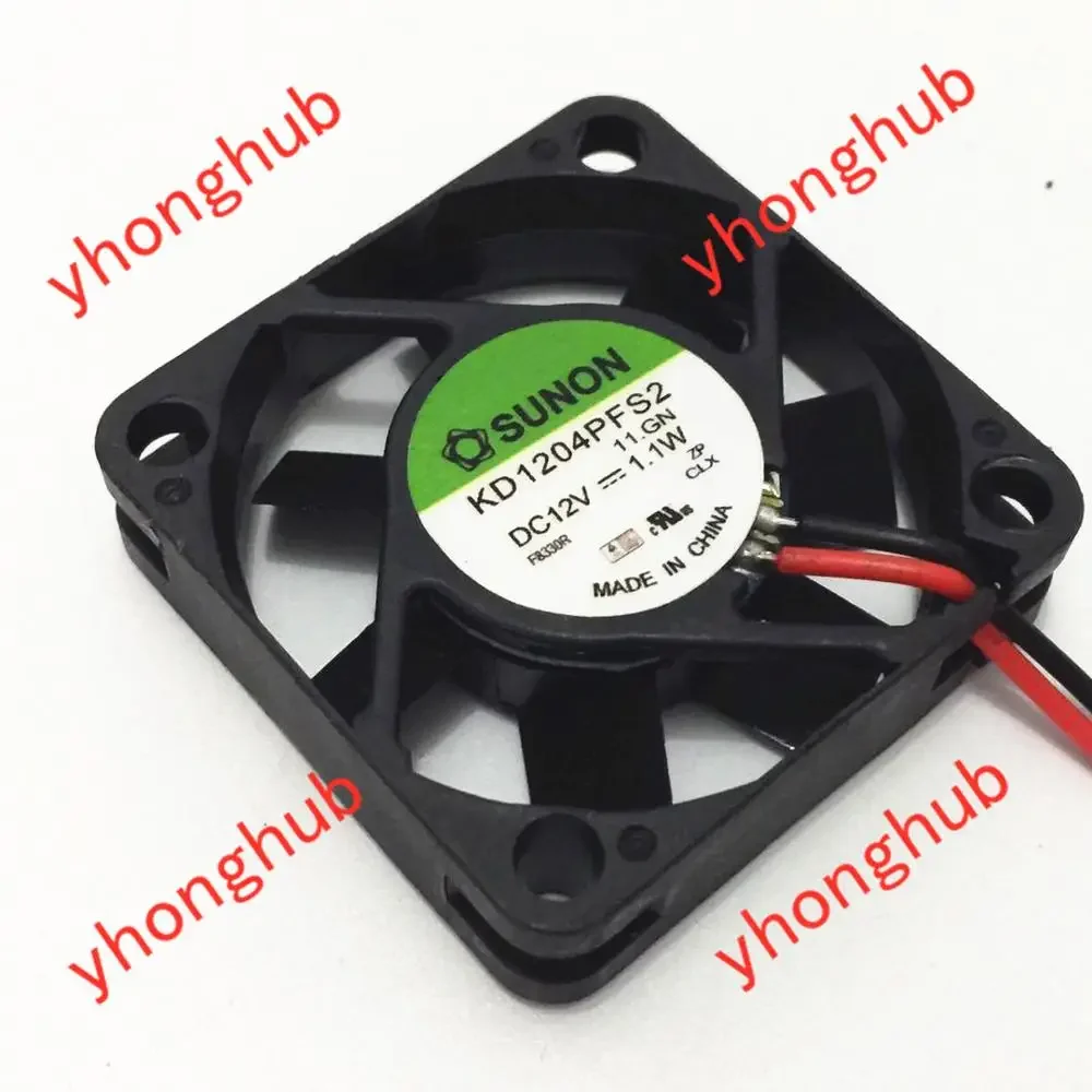 SUNON KD1204PFS2 11.GN DC 12V 1.1W 40x40x10mm Server Cooling Fan