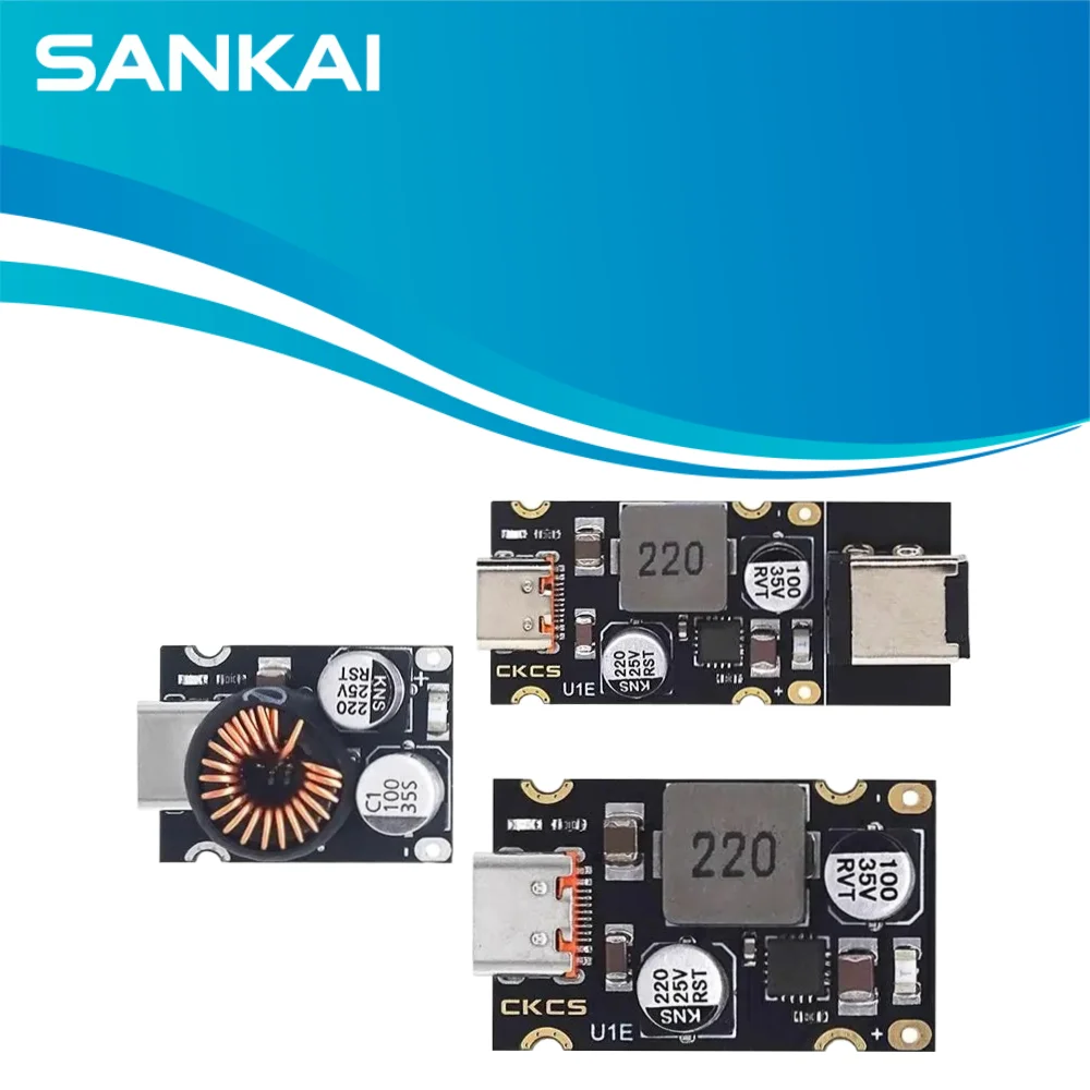 65W USB-C PD3.1 PPS Charger Board, QC3.0/SCP/FCP, for Apple/Huawei/Xiaomi